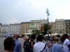 Na Rynku Głównym w Krakowie.